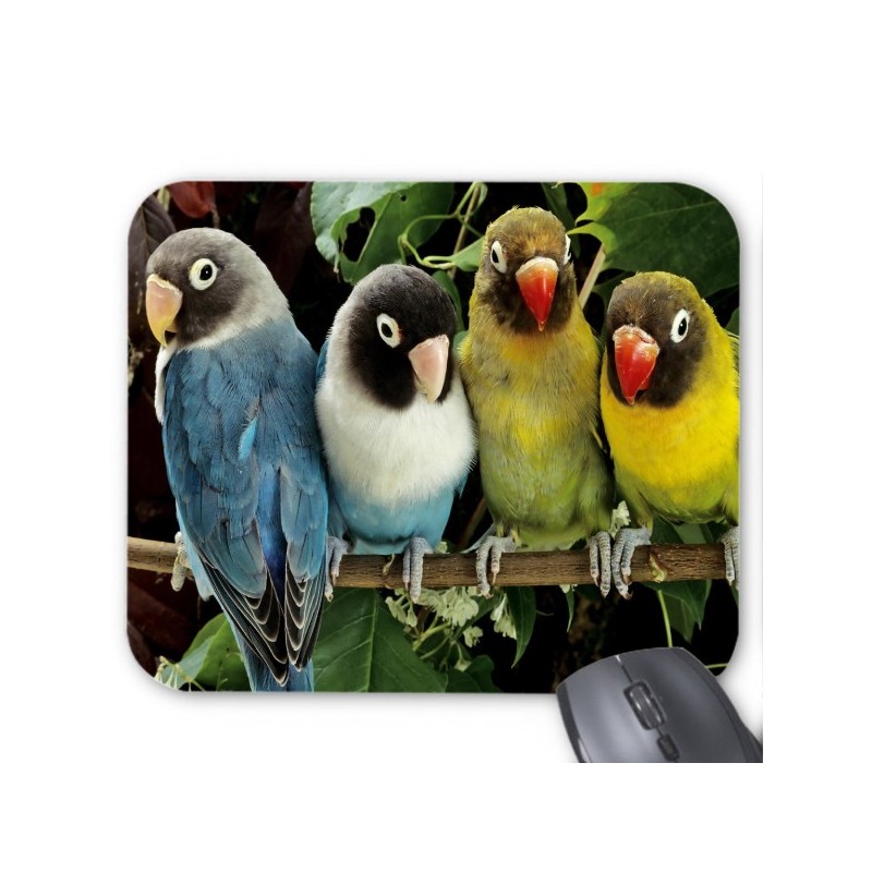 Tapis de souris perroquet