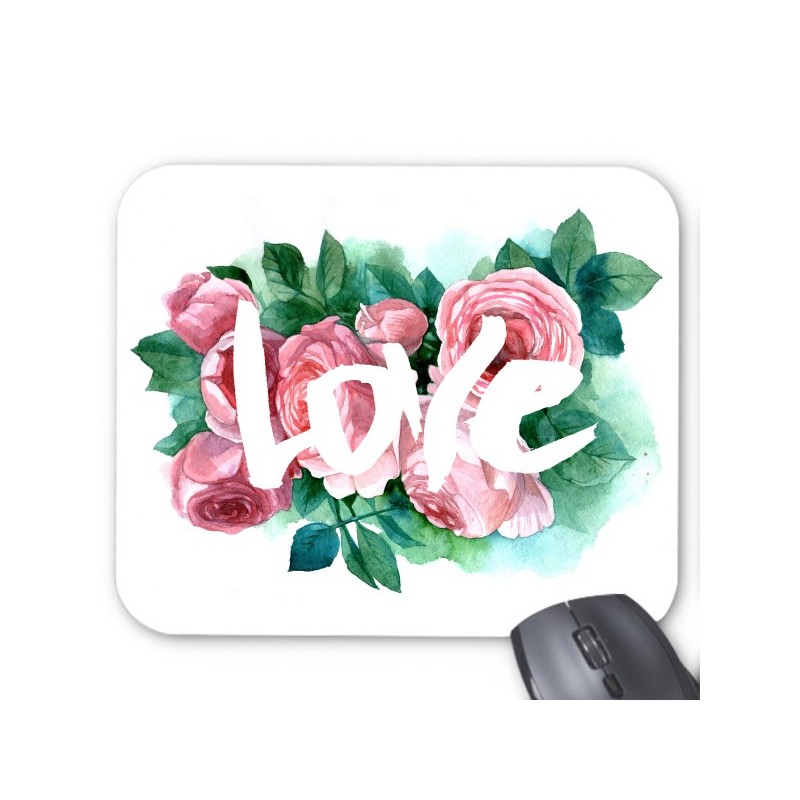 Tapis de souris love