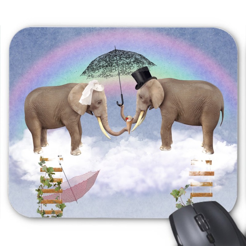 Tapis de souris éléphant