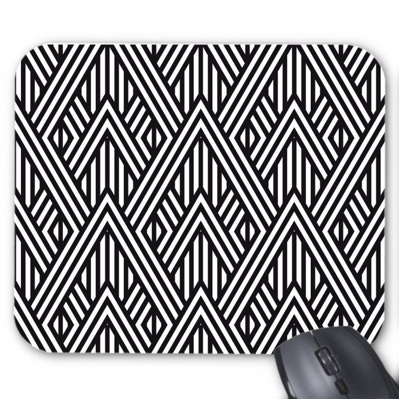 Tapis de souris motifs géométriques