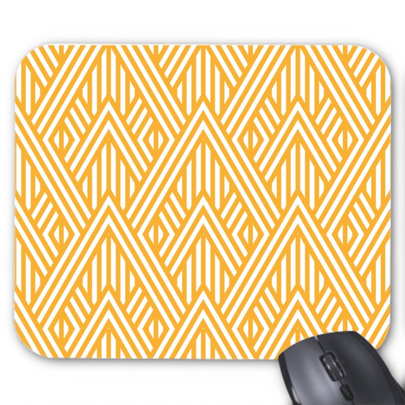 Tapis de souris motifs géométriques