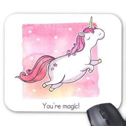 Tapis de souris licorne