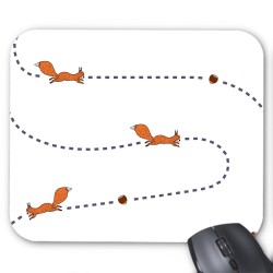 Tapis de souris écureuil 