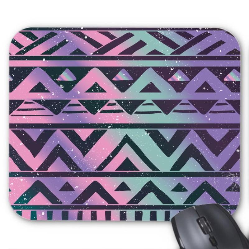 Tapis de souris motif violet année 90