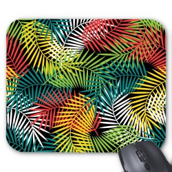 Tapis de souris feuillage coloré 