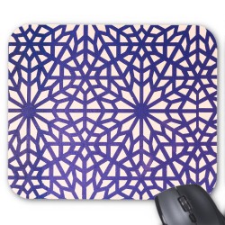 Tapis de souris motif mosaique violet 