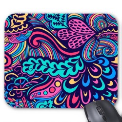 Tapis de souris motifs colorés