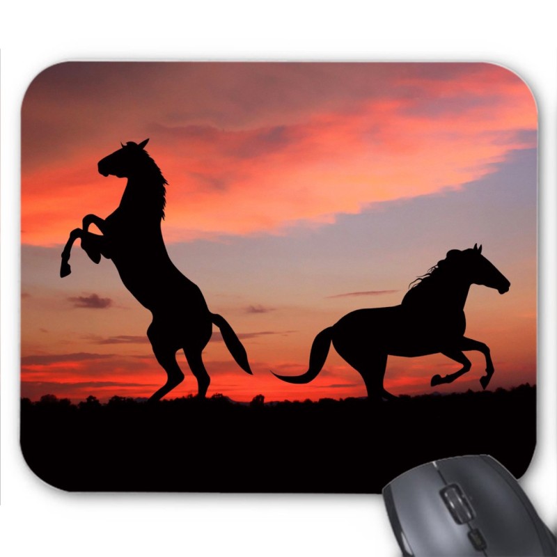 Tapis de souris cheval 