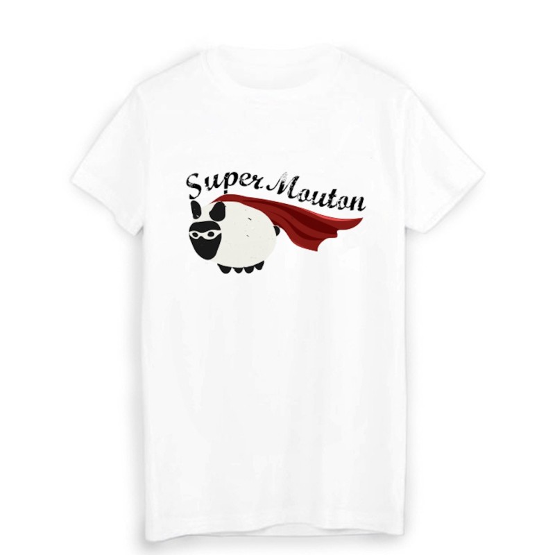 T-Shirt super mouton humour