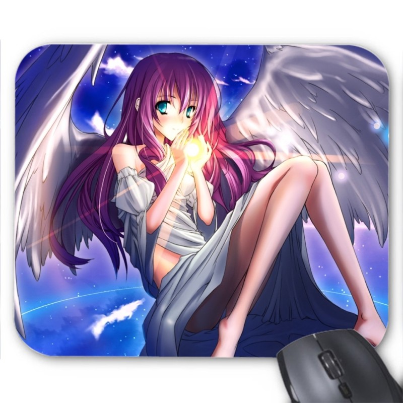Tapis de souris manga ange