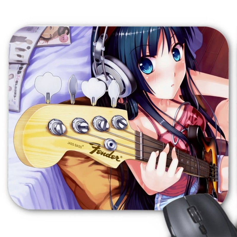 Tapis de souris manga musique