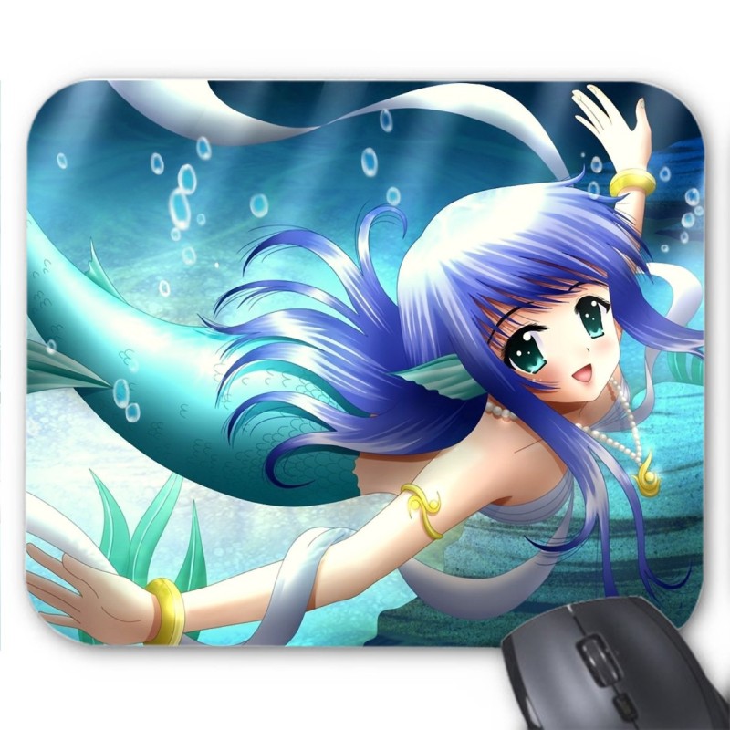 Tapis de souris manga sirene