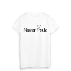 T-Shirt imprimé maman poule
