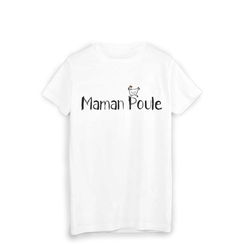 T-Shirt imprimé maman poule