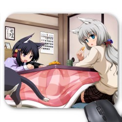 Tapis de souris Manga Fille 
