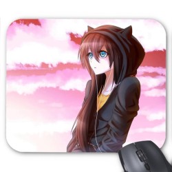 Tapis de souris Manga fille