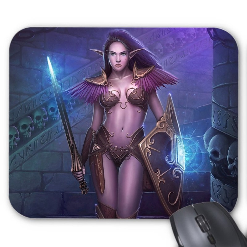 Tapis de souris Princesse Elfe dark