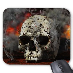 Tapis de souris Tête de mort squelette dark