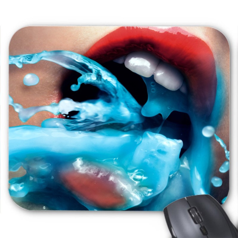 Tapis de souris Lèvres design