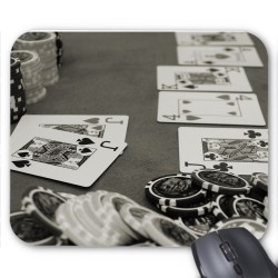 Tapis de souris Cartes poker 