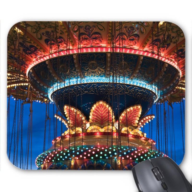 Tapis de souris Manège couleurs