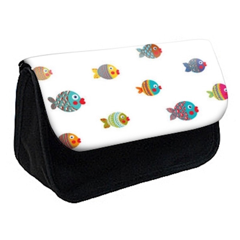 Trousse à Crayons Poissons design