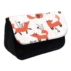 Trousse à Crayons Renards design