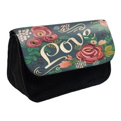 Trousse à Crayons Fleurs love