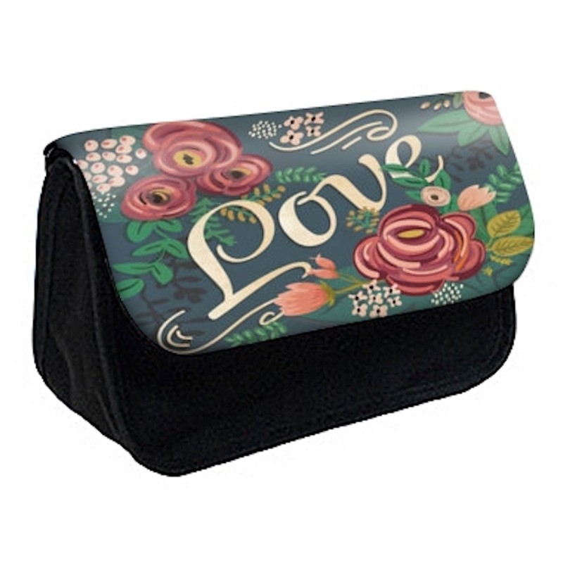 Trousse à Crayons Fleurs love
