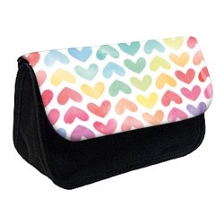 Trousse à Crayons Cœurs love