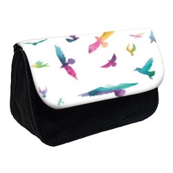 Trousse à Crayons Oiseaux couleurs
