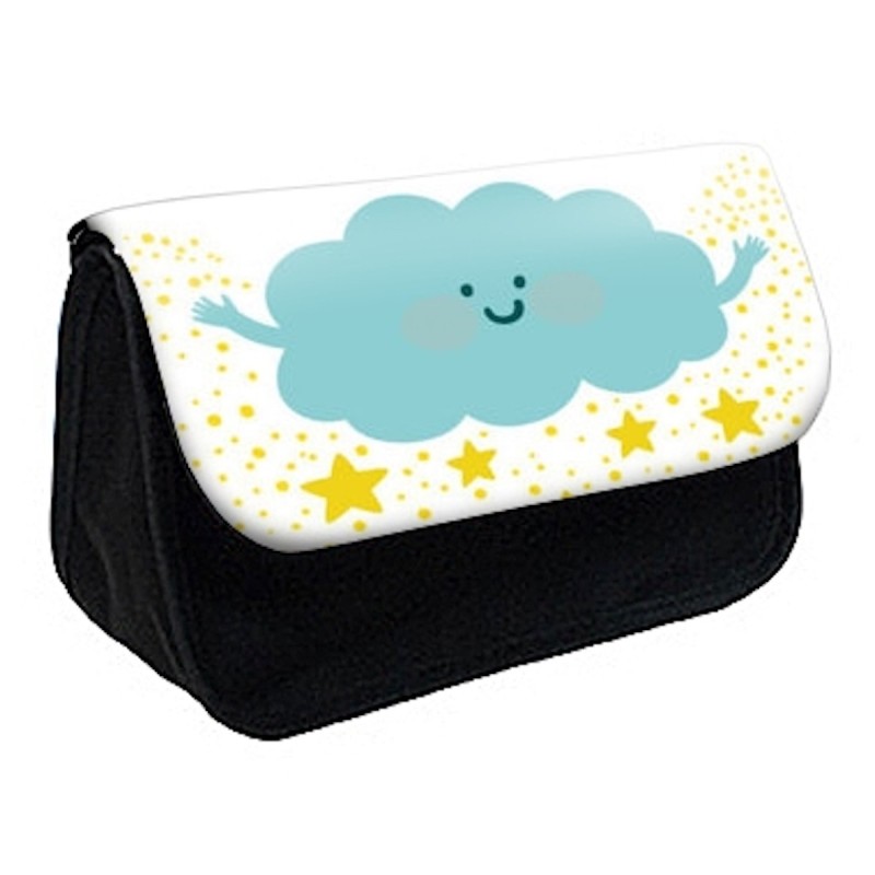Trousse à Crayons Nuage étoiles