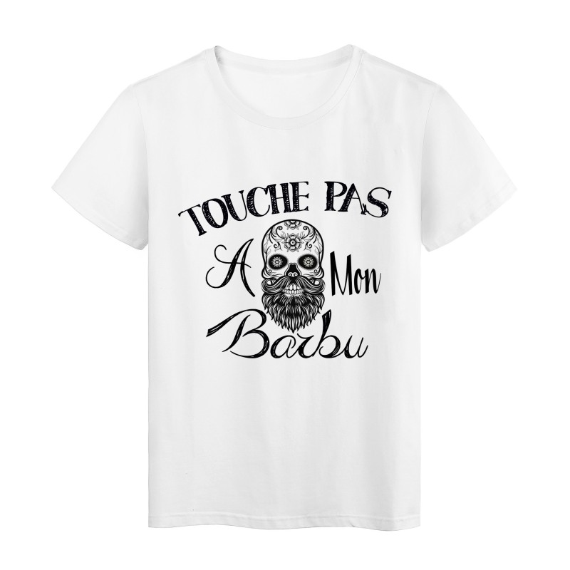 T-Shirt citation touche pas a mon barbu