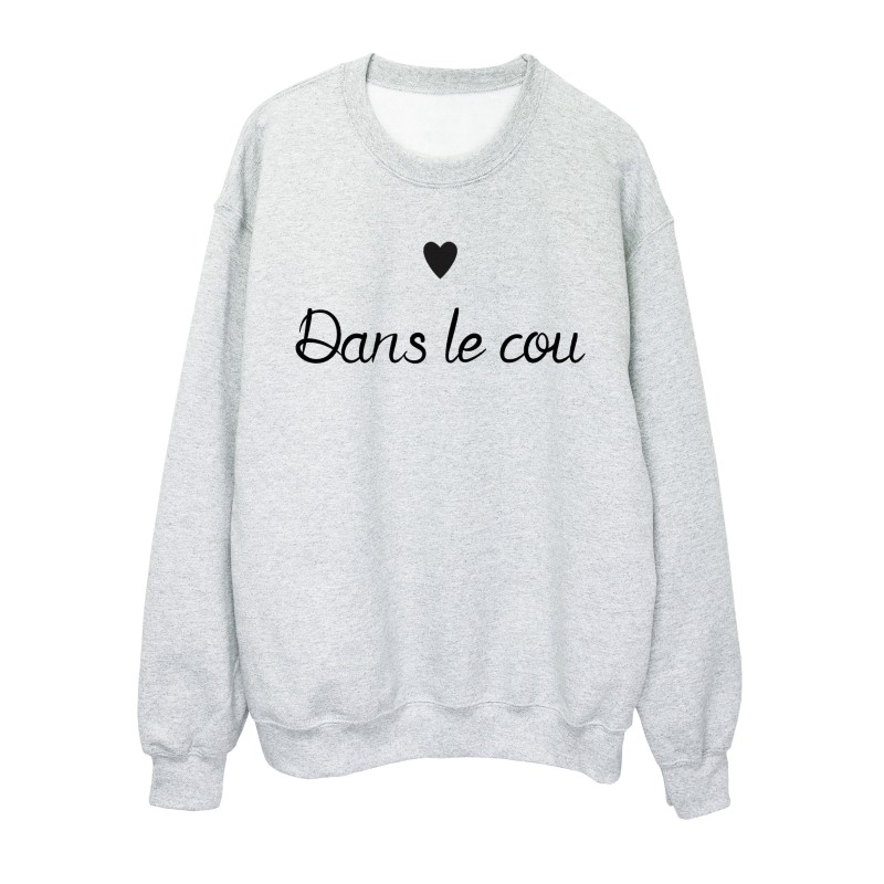 Sweat-Shirt SAINT VALENTIN COEUR DANS LE COU