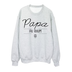 Sweat-Shirt fete des pères PAPA AU RHUM