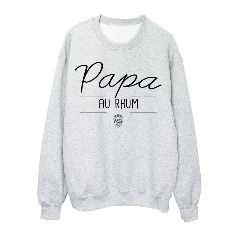 Sweat-Shirt fete des pères PAPA AU RHUM