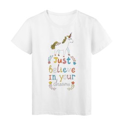 T-Shirt DREAM LICORNE 