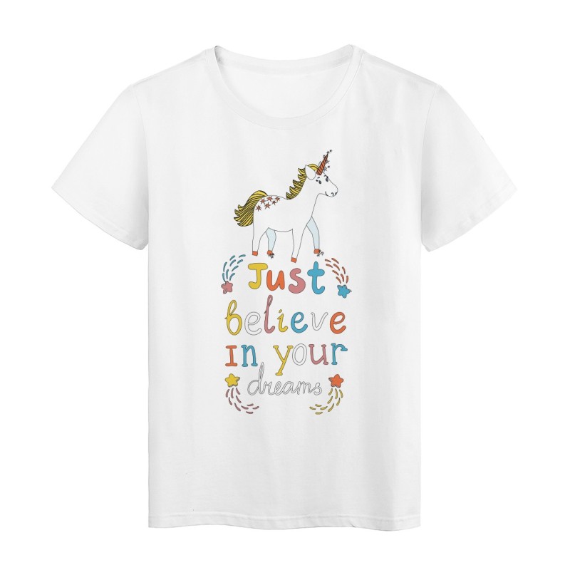 T-Shirt DREAM LICORNE 
