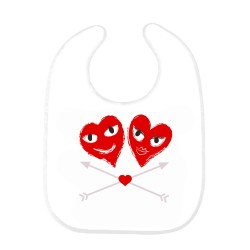 Bavoir bébé COEUR