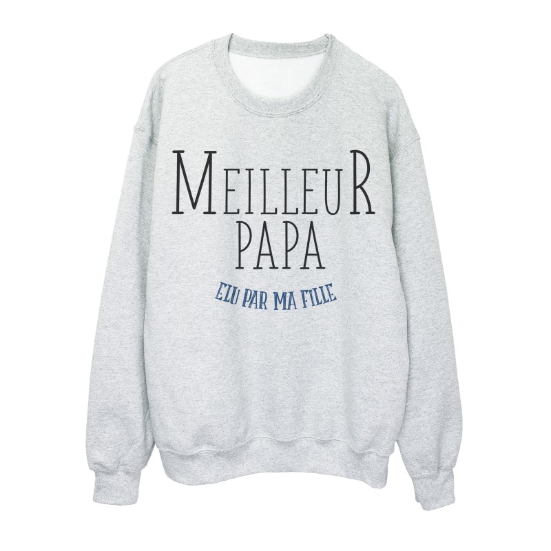 Sweat shirt imprimé humour Mon chat est le diable incarné 