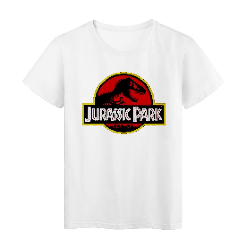 T-Shirt Pixel art jurassic Série limitée qualité supérieur