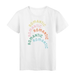 T-Shirt imprimé citation romantic