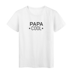 T-Shirt imprimé citation Papa cool