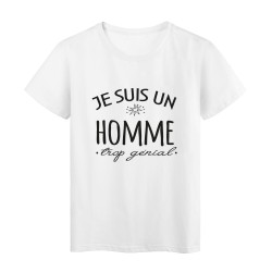T-Shirt imprimé citation humour Je suis une niece trop géniale