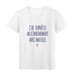 T-Shirt imprimé citation humour métro boulot apéro