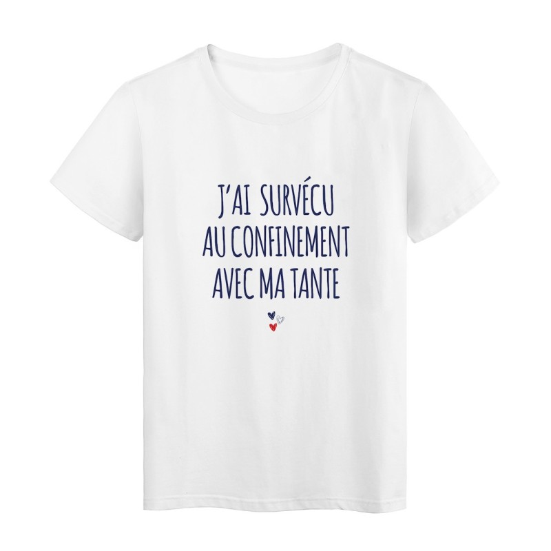 T-Shirt imprimé citation humour métro boulot apéro