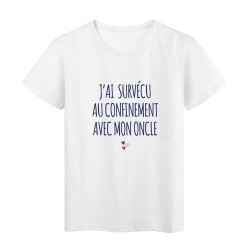 T-Shirt imprimé citation humour métro boulot apéro