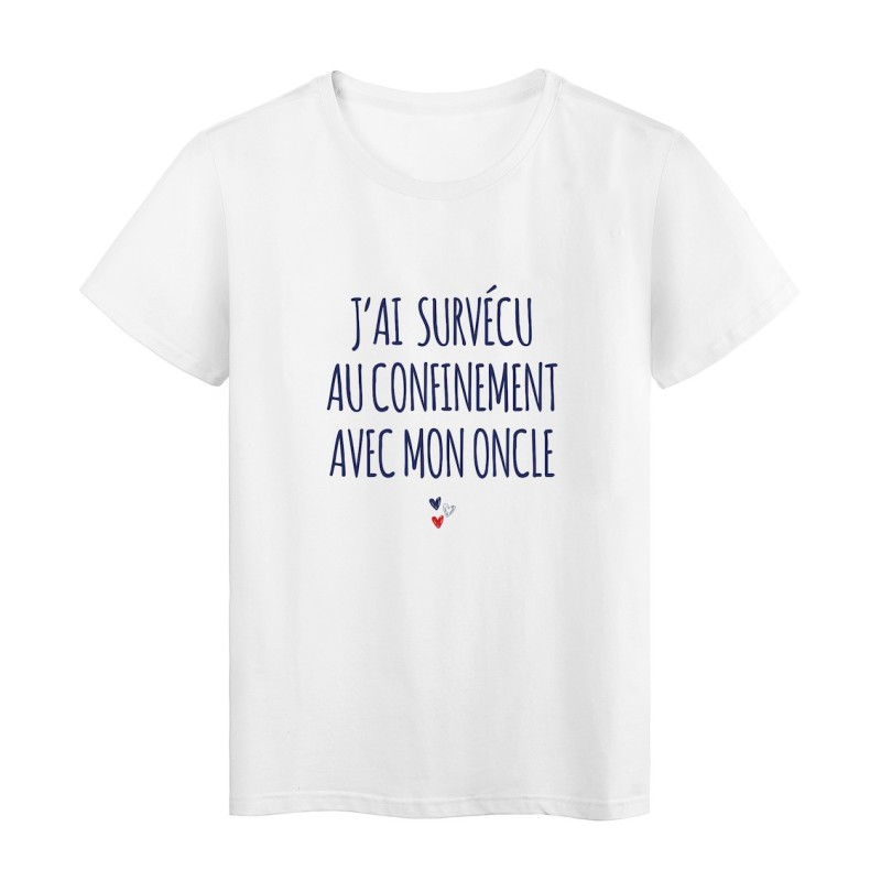 T-Shirt imprimé citation humour métro boulot apéro
