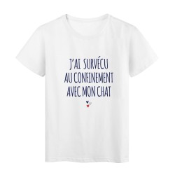 T-Shirt imprimé citation humour métro boulot apéro