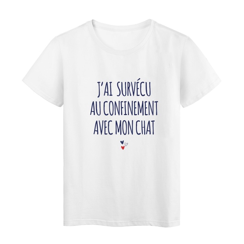 T-Shirt imprimé citation humour métro boulot apéro